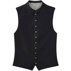 GOTTSEIDANK Trachtengilet KONSTANTIN dunkelblau   44 Herren