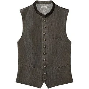 GOTTSEIDANK Trachtengilet  KONSTANTIN dunkelrot   106 Herren