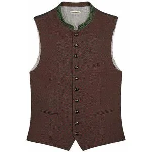 GOTTSEIDANK Trachtengilet KONSTANTIN  dunkelrot   48 Herren