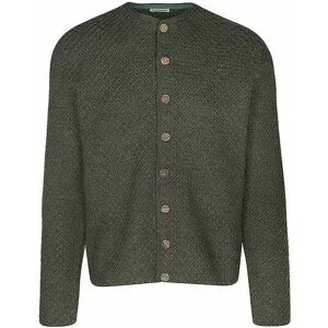 GOTTSEIDANK Trachtenstrickjacke XAVER dunkelgrün   S Herren