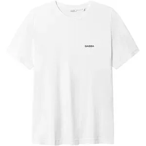 GABBA T-Shirt GABDUNE LOGO weiss   XL Herren