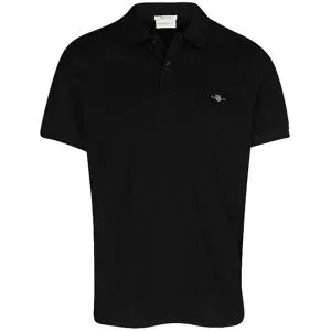 GANT Poloshirt Regular Fit schwarz   S herren