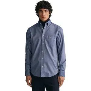 GANT Hemd Regular Fit  blau   L Herren