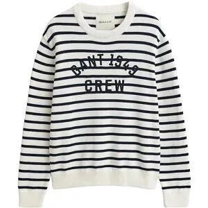 GANT Pullover BRETON STRIPED GRAPHIC creme   XL Herren