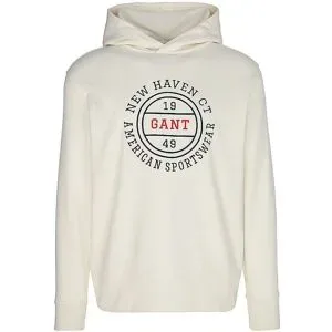 GANT Kapuzensweater - Hoodie GRAPHIC creme   XL Herren