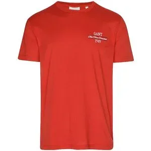 GANT T-Shirt  rot   L Herren