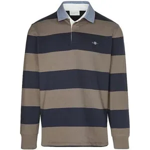 GANT Rugby Shirt braun   M Herren