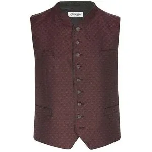 GRASEGGER Trachtengilet VOITL 2 dunkelrot   106 Herren
