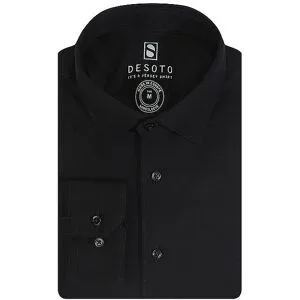 DESOTO Jerseyhemd  schwarz   XS Herren