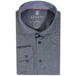DESOTO Jerseyhemd  blau   XS Herren