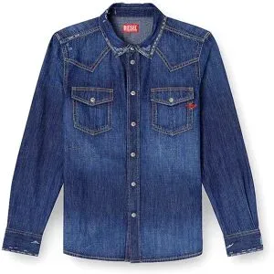 Diesel Jeanshemd D-VEGA blau   XXL herren