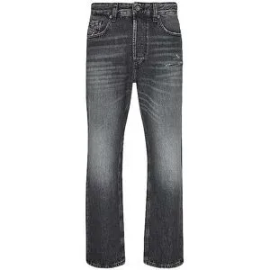 Diesel Jeans Straight Fit D-MACS grau   33/L32 Herren