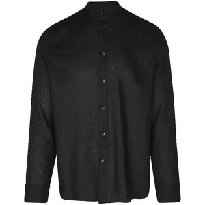 DRYKORN Leinenhemd TALOC schwarz   L herren