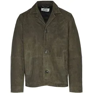 DRYKORN Lederjacke LOUVIN 1 olive   L herren