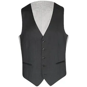 DRESSLER Anzugweste GREEK grau   60 Herren