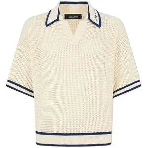 DSQUARED2 Poloshirt  creme   S herren