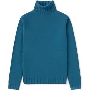 ECOALF Rollkragenpullover BRUN blau   XXL Herren