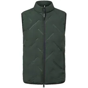 ECOALF Steppgilet SANTONO dunkelgrün   M Herren