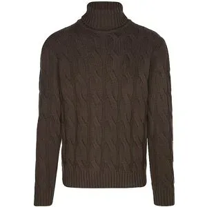 ELEVENTY Rollkragenpullover  braun   XL Herren