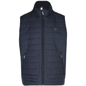 FYNCH-HATTON Steppgilet MELANGE VEST blau   XXL Herren