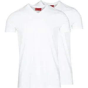 HUGO T-Shirt 2-er Pkg. weiss   L Herren