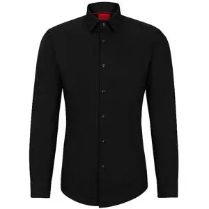 HUGO Hemd C-JENNO  schwarz   42 Herren