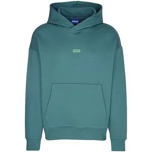 HUGO Kapuzensweater - Hoodie NAZARDO  petrol   XS herren