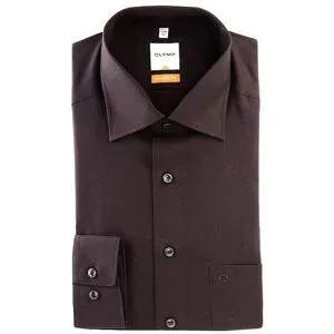 OLYMP Hemd Modern Fit schwarz   43 herren