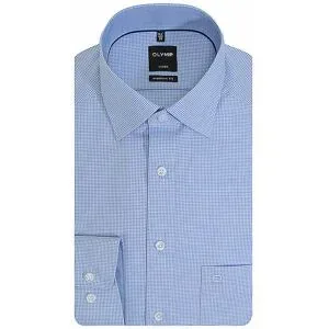 OLYMP Hemd Modern Fit blau   42 Herren