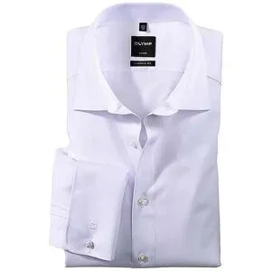 OLYMP Hend Modern Fit  weiss   44 Herren