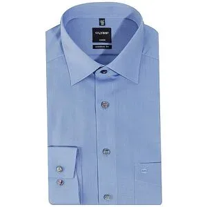 OLYMP Hemd Modern Fit blau   41 Herren