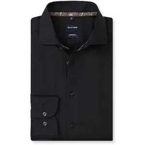 OLYMP Hemd Modern Fit schwarz   40 Herren
