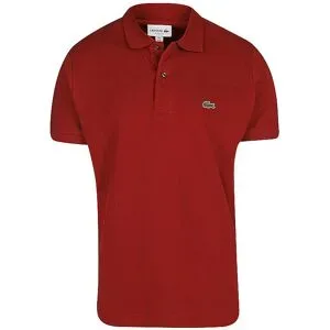LACOSTE Poloshirt Classic Fit L1212 dunkelrot   S Herren