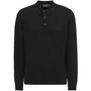 MAERZ Polo-Pullover schwarz   50 Herren