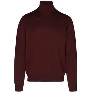 MAERZ Rollkragenpullover  dunkelrot   54 Herren