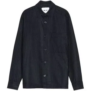 NN.07 Overshirt FREDDY blau   M Herren