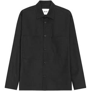 NN.07 Overshirt FREDDY schwarz   L Herren
