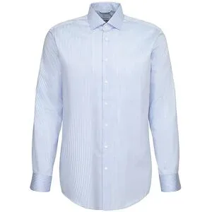SEIDENSTICKER Hemd Regular Fit  hellblau   40 Herren