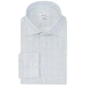 SEIDENSTICKER Hemd Regular Fit  petrol   44 Herren
