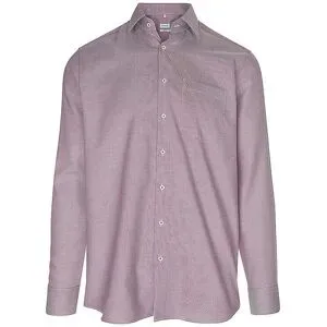 SEIDENSTICKER Hemd Regular Fit dunkelrot   40 herren