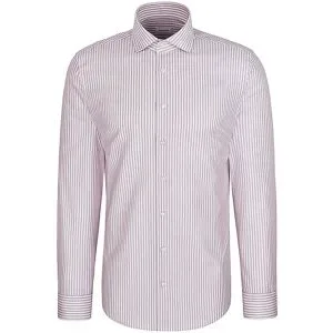 SEIDENSTICKER Hemd Regular Fit  dunkelrot   41 Herren