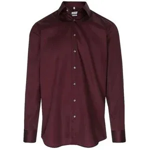 SEIDENSTICKER Hemd Regular Fit dunkelrot   44 Herren