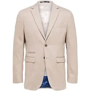 SELECTED Sakko SLHSLIM-NEIL beige   46 herren