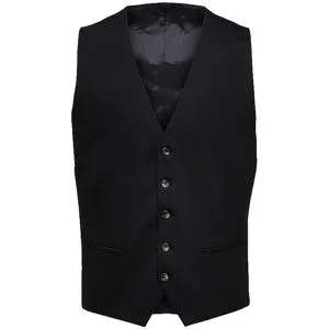 SELECTED Anzugweste SLHSLIM-NEIL  schwarz   102 Herren