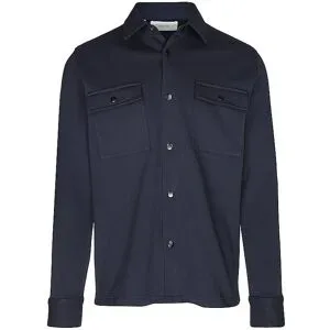 SELECTED Overshirt SLHJACKIE blau   M Herren