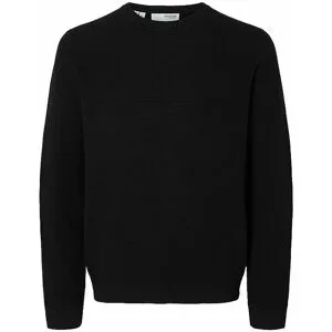 SELECTED Pullover SLHROSS schwarz   L herren
