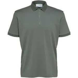 SELECTED Poloshirt SLHFAVE olive   S Herren