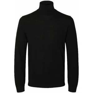SELECTED Rollkragenpullover SLHTRAY schwarz   XXL Herren