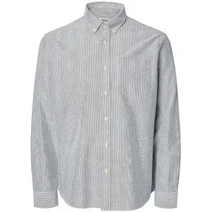 SELECTED Hemd SLMREGRICK-OX weiss   M herren