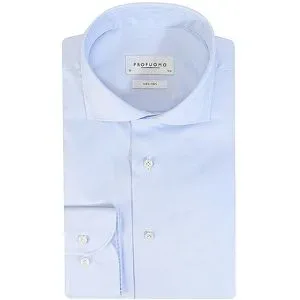PROFUOMO Hemd Slim Fit hellblau   43 herren
